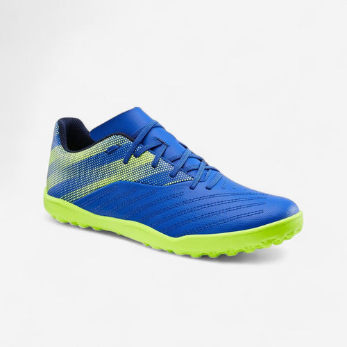 





Tenis de futbol AGILITY 140 TF agujetas azul amarillo