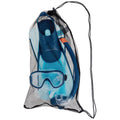 Kit de buceo con aletas, máscara y tubo azul para adulto Snorkel SNK 500 - Decathlon Panama