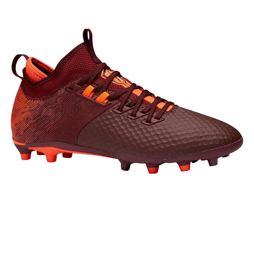 





Tenis de fútbol para adulto. Terreno seco. Agility 900 Mesh MiD FG burdeos