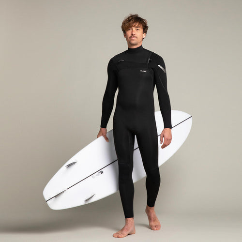 





Traje de surf de neopreno de 4/3 mm negro para hombre 900