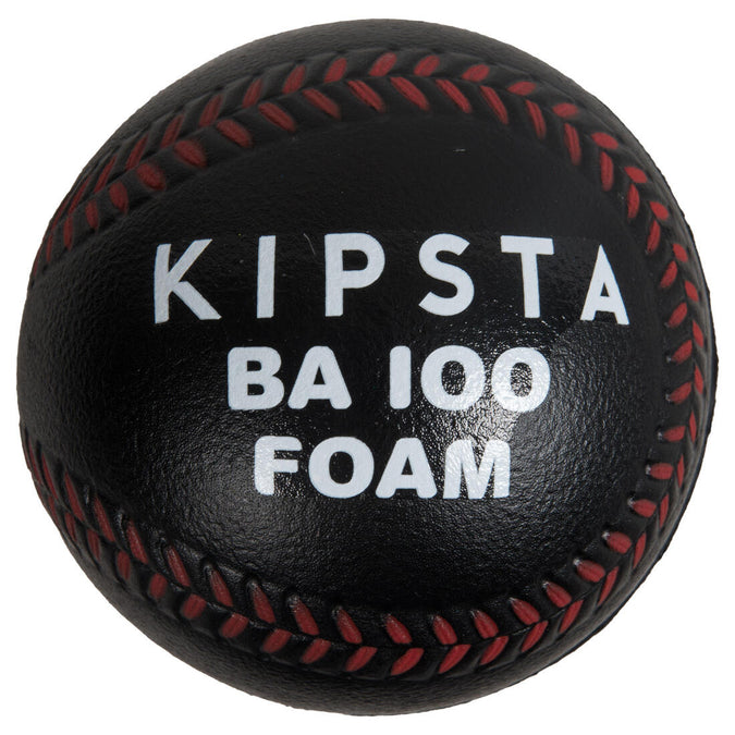 





Pelota de beisbol de espuma BA 100 foam negro y rojo, photo 1 of 7