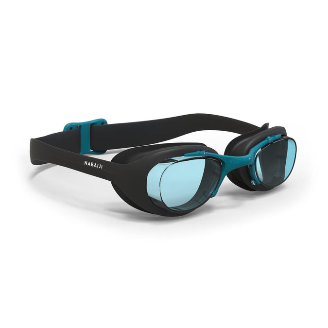 





Goggles de natación con cristales claros negro y azul unitalla Xbase, photo 1 of 6