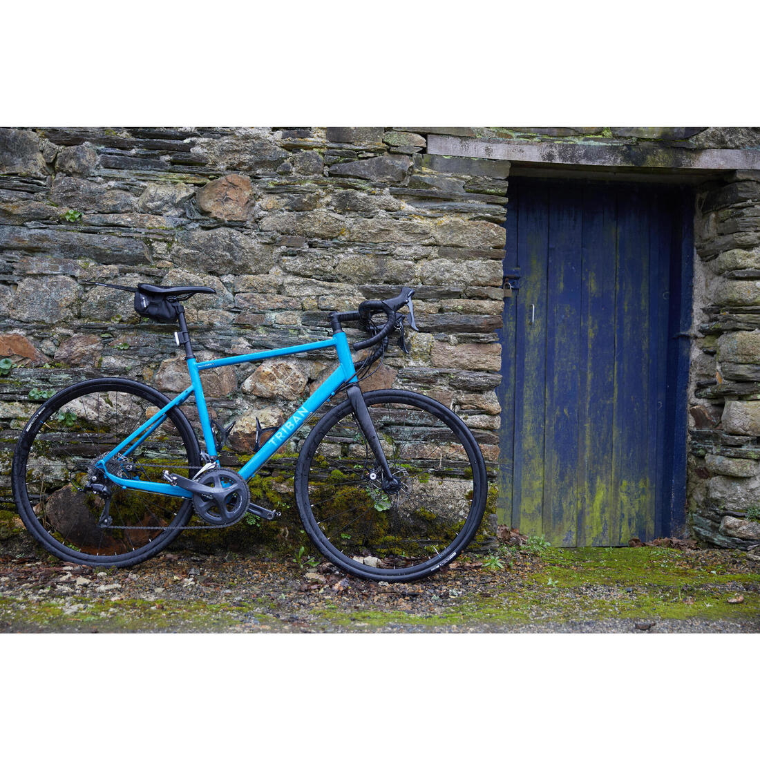 Bicicleta Carretera RC 500 Azul Turquesa Disco Sora