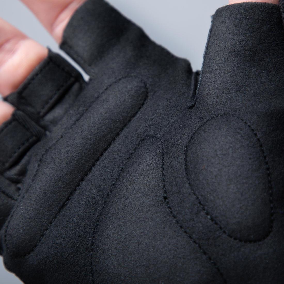 Guantes de Ciclismo en Carretera - Cicloturismo - 100 - Negro - Decathlon Panama