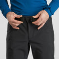 Pantalón de senderismo cálido y perlante para hombre SH500