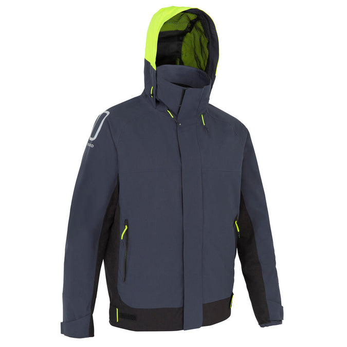 





Chamarra impermeable para vela gris y negro para hombre Sailing 500, photo 1 of 13