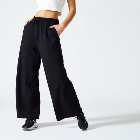 





Pantalón Jogger Fitness 520 Flare Mujer Negro