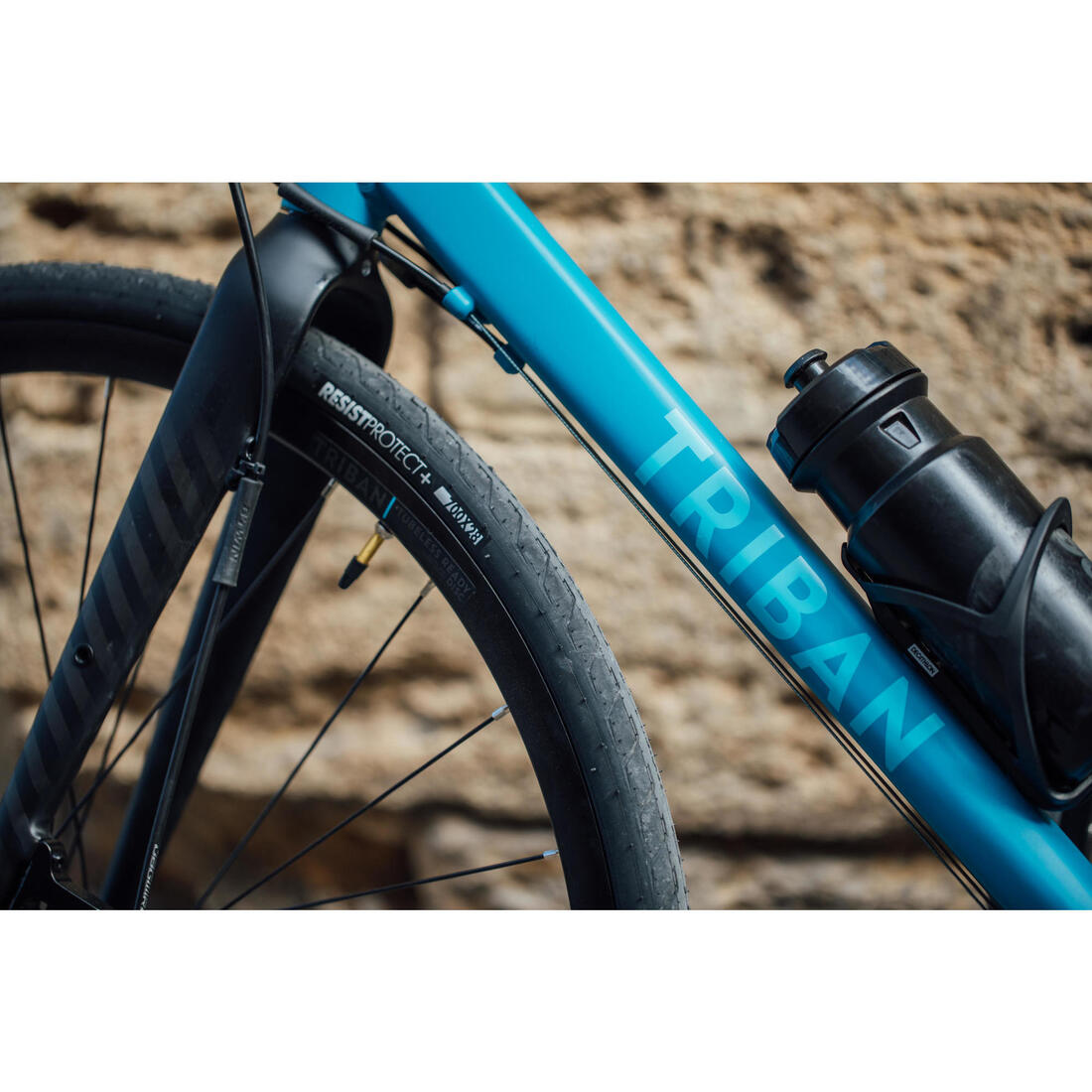 Bicicleta Carretera RC 500 Azul Turquesa Disco Sora