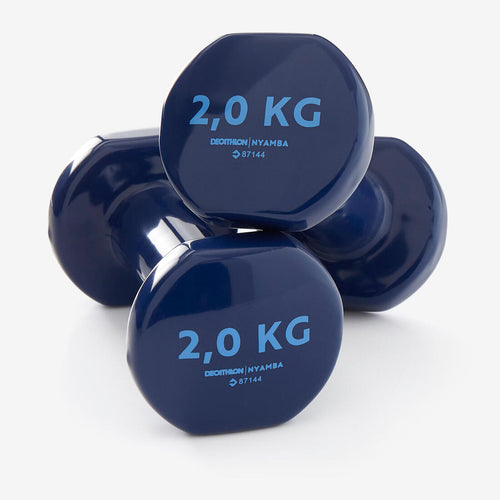 





Par de Mancuernas Fitness Azul Marino 2 kg x2