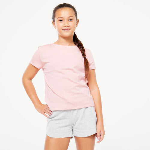 





Playera 500 Niños Rosa Algodón