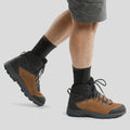 Botas piel, impermeables de trekking para hombre - contact®- MT100 PIEL