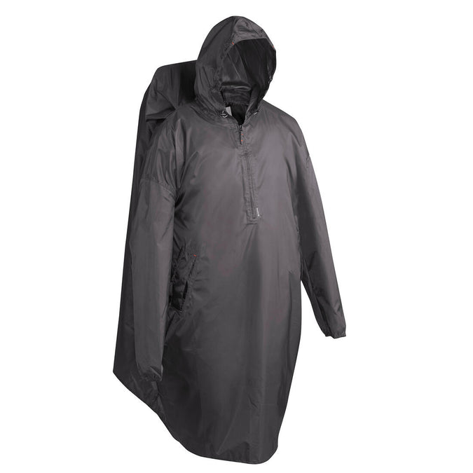 





Poncho impermeable de senderismo - ARPENAZ 500 GRIS 40L Talla XS, photo 1 of 3