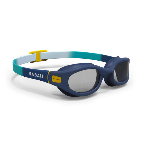 





Goggles de natación con cristales claros azules con gris talla CH 100 Soft