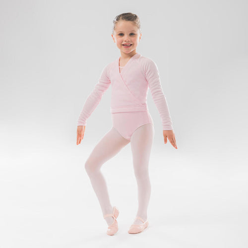 





Suéter cruzado danza clásica rosa niña
