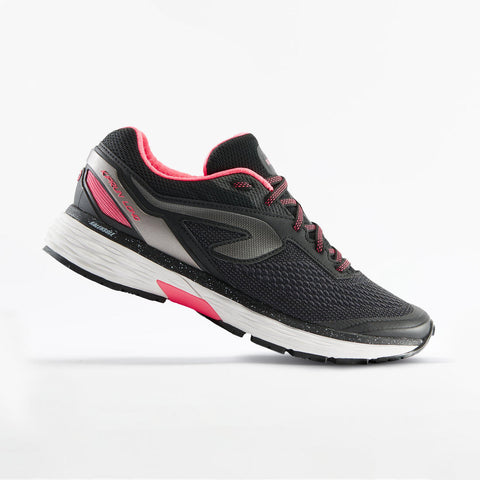 





Calzado Running Kiprun Long2 Mujer Negro Rosa