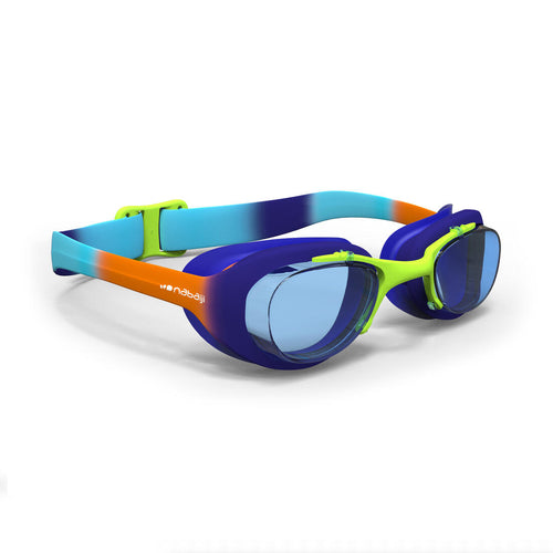 





Goggles de natación con cristales claros azules/verdes para niños Xbase