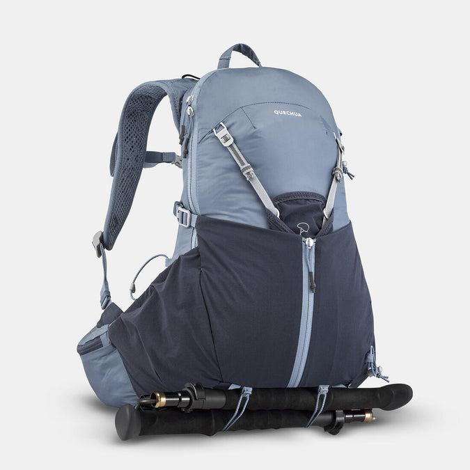 Mochila ultraligera de senderismo rapido FH 500 Mujer Azul Decathlon Panama