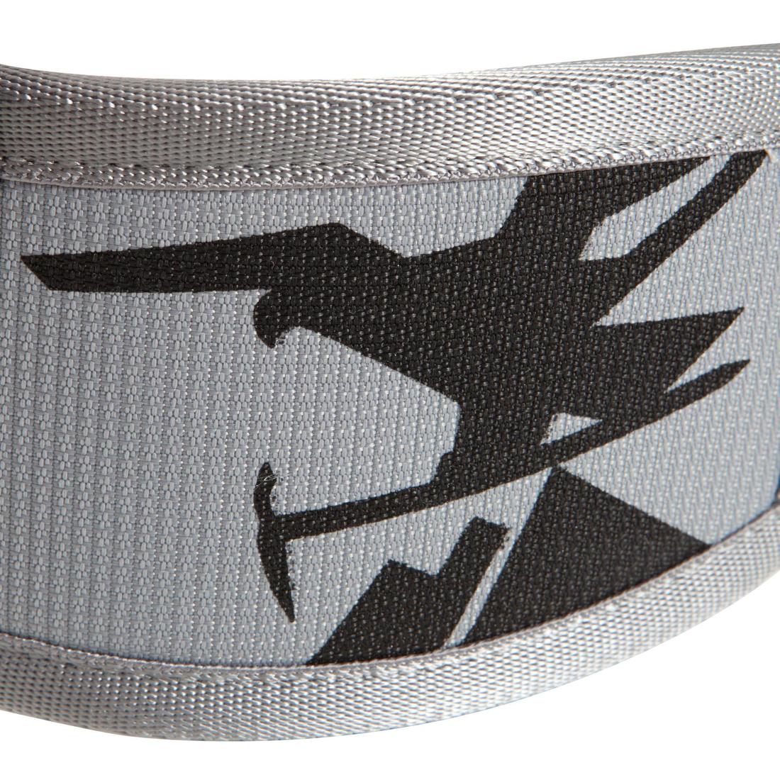 ARNÉS ESCALADA Y ALPINISMO - ROCK NEGRO GRIS