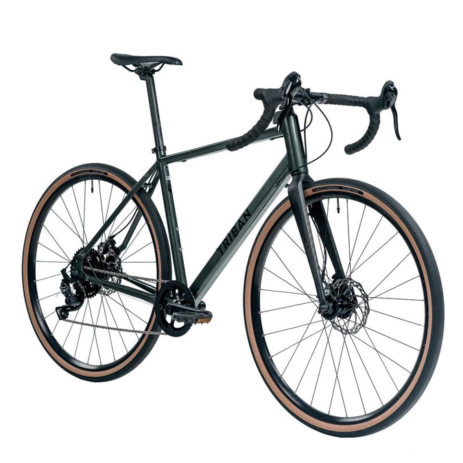 Bicicleta de gravel azul fr 120