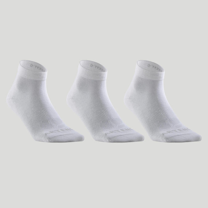 





Calcetines de deporte medio tobillo blanco Artengo RS 160 x3, photo 1 of 5