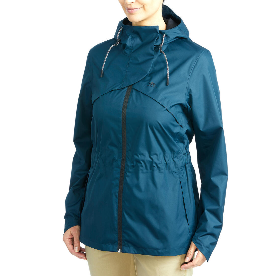 Chamarra impermeable de senderismo - NH500 - Mujer