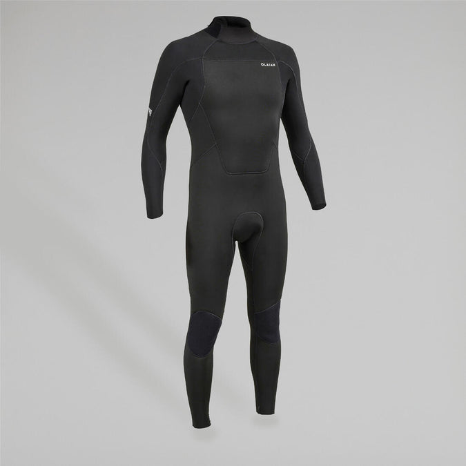 Traje de surf de neopreno negro para hombre 4 3 mm 500 PE23