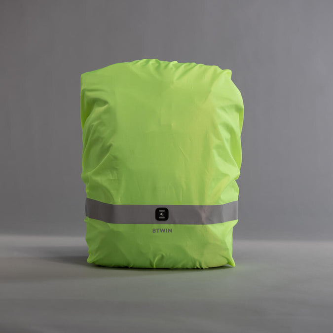 





Cubremochila impermeable de visibilidad diurna/nocturna amarillo fluorescente, photo 1 of 9