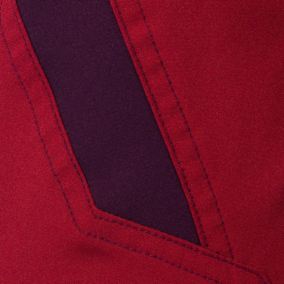 Pantalón corto de rugby FH 500 para mujer burdeos/ciruela