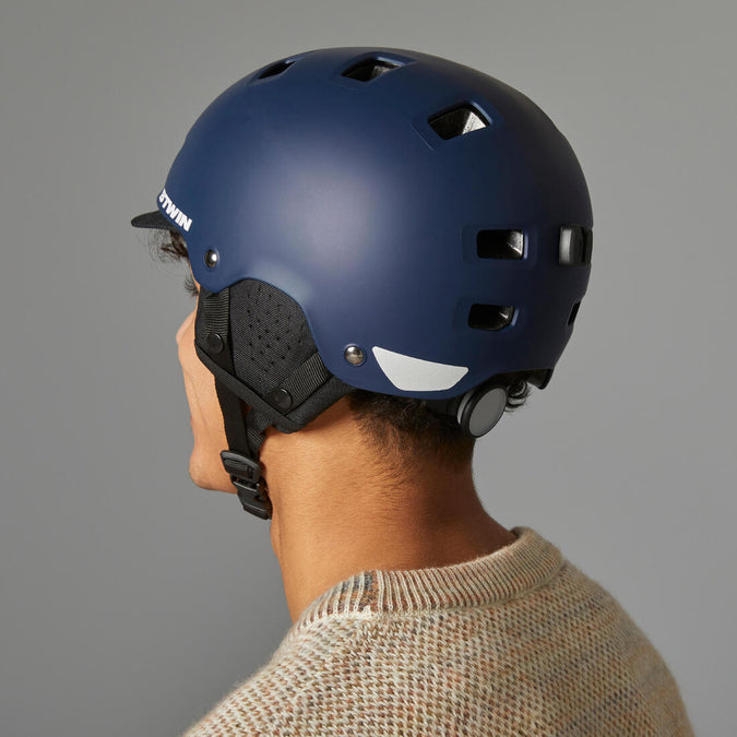 CASCO BICI CIUDAD BOL 500 AZUL OSCURO - Decathlon