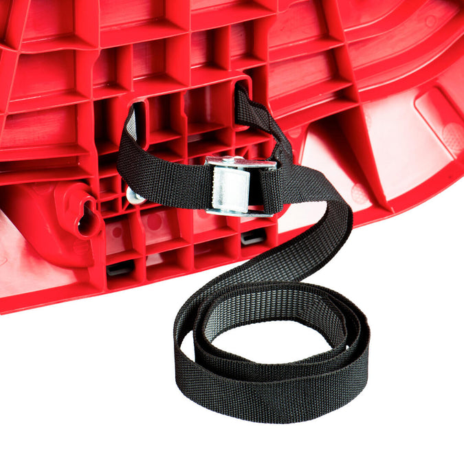Canasta de basquetbol transportable de pared - SET K900 rojo negro -  Decathlon