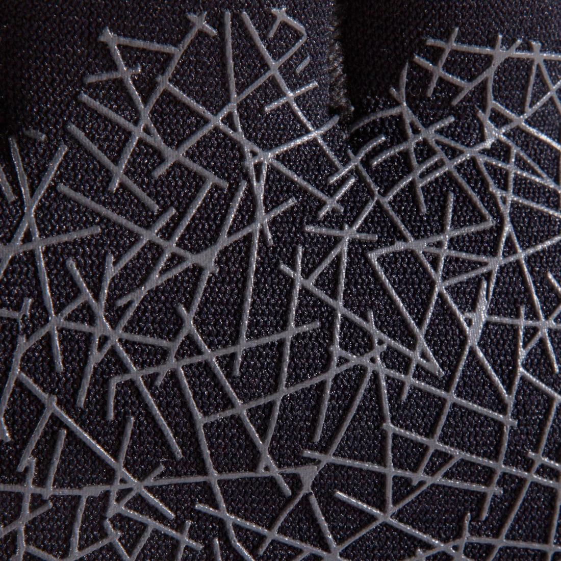 Calleras de fitness con almohadillas de entrenamiento negras Essential