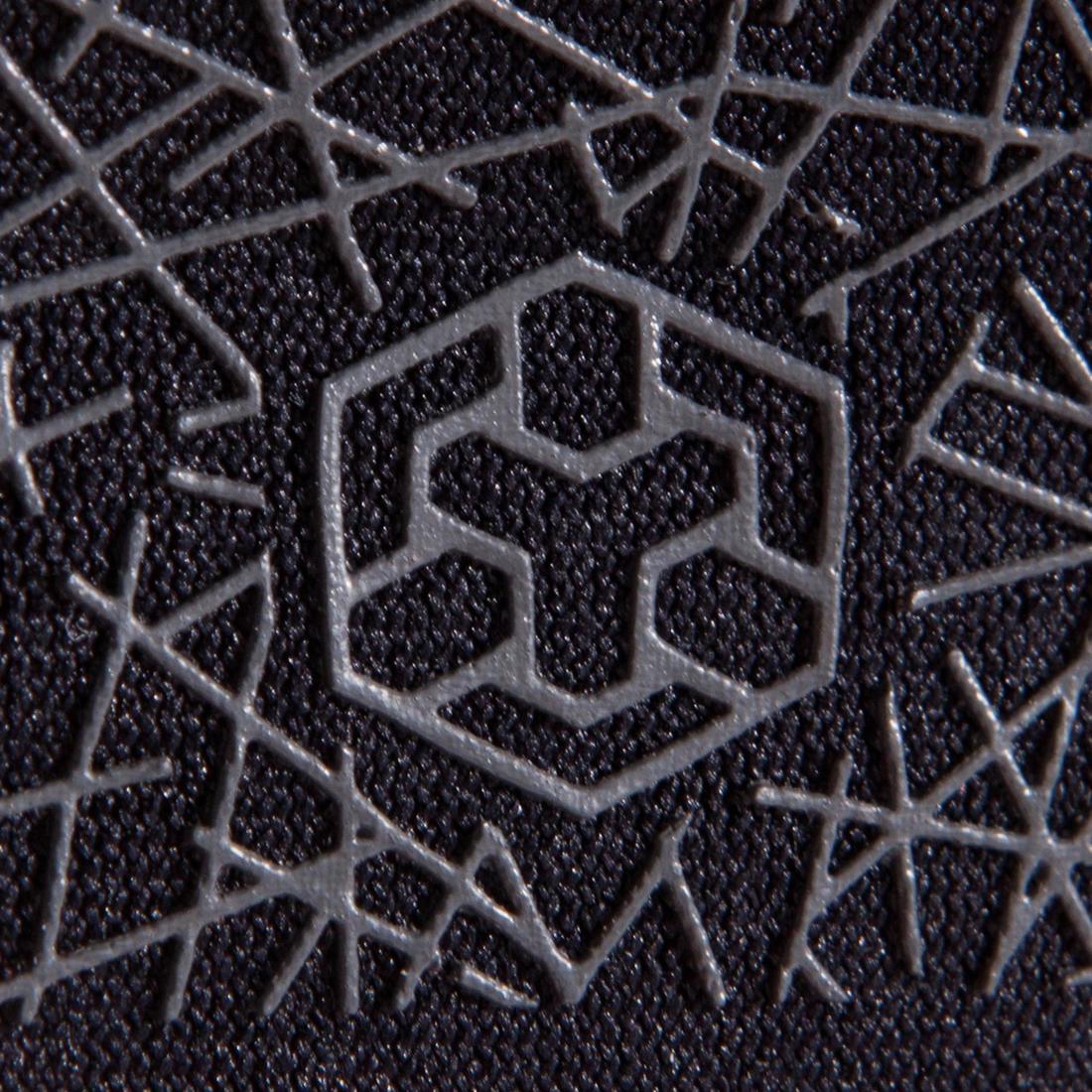 Calleras de fitness con almohadillas de entrenamiento negras Essential