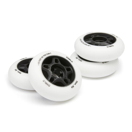 





4 Ruedas Roller Fitness FIT 76 mm 80A Adulto Blanco