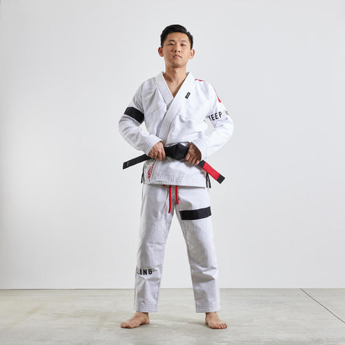 Judogi kimono judo niños Outshock 100 blanco (incluye cinturón blanco) -  Decathlon