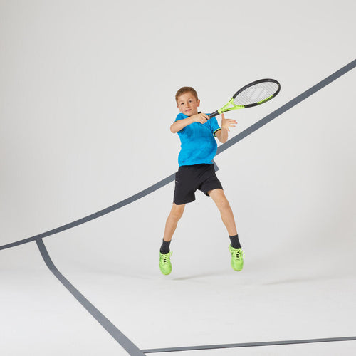 





Playera de tenis para niño - TTS900 Azul