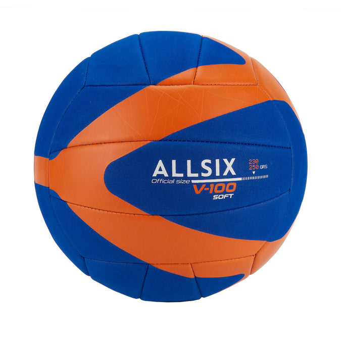 





Balón de voleibol suave 230-250 g azul con naranja para niños 10-14 años V100, photo 1 of 1