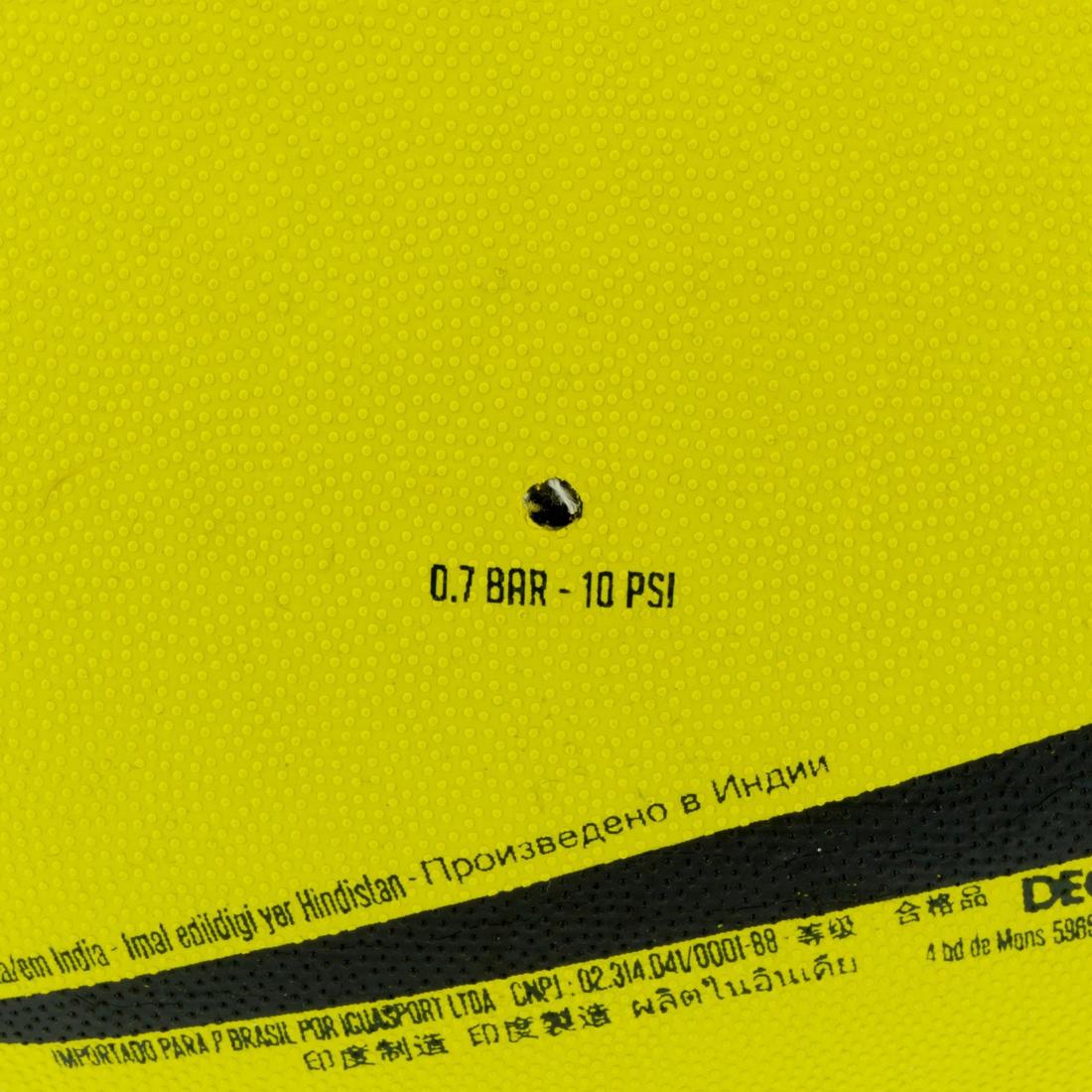 Balón de rugby R100 talla 3 amarillo