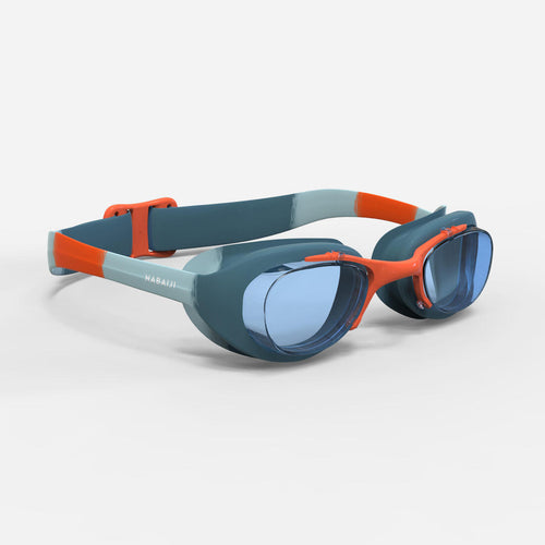 





Goggles de natación con cristales claros azules/verdes para niños Xbase