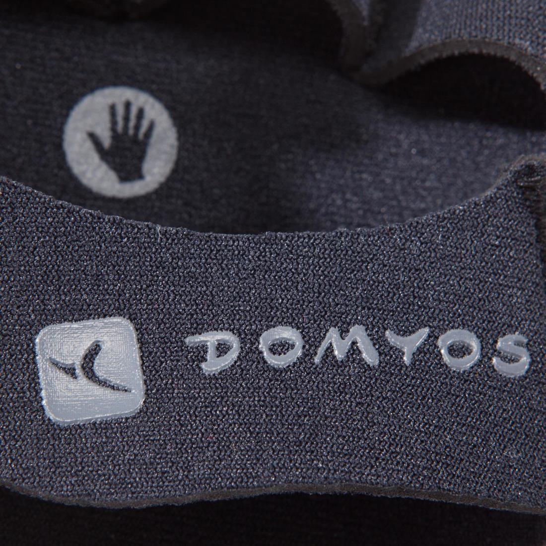 Calleras de fitness con almohadillas de entrenamiento negras Essential