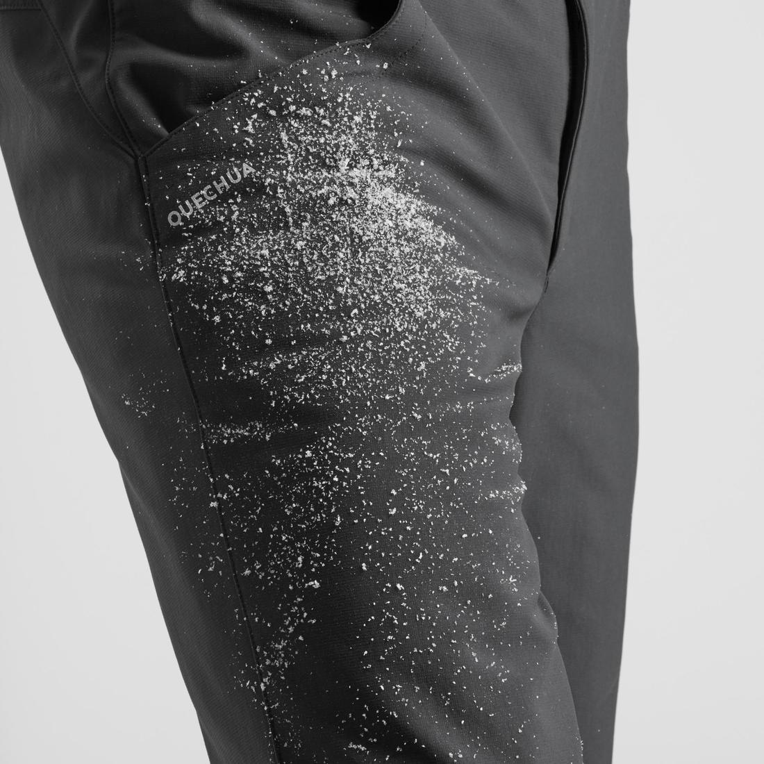 Pantalón de senderismo cálido y perlante para hombre SH500