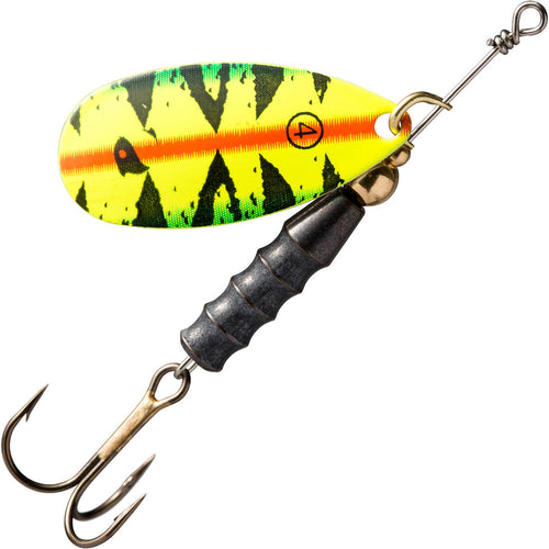 





CUCHARILLA GIRATORIA PESCA DE DEPREDADORES WETA + Nº 4 FIRE TIGER