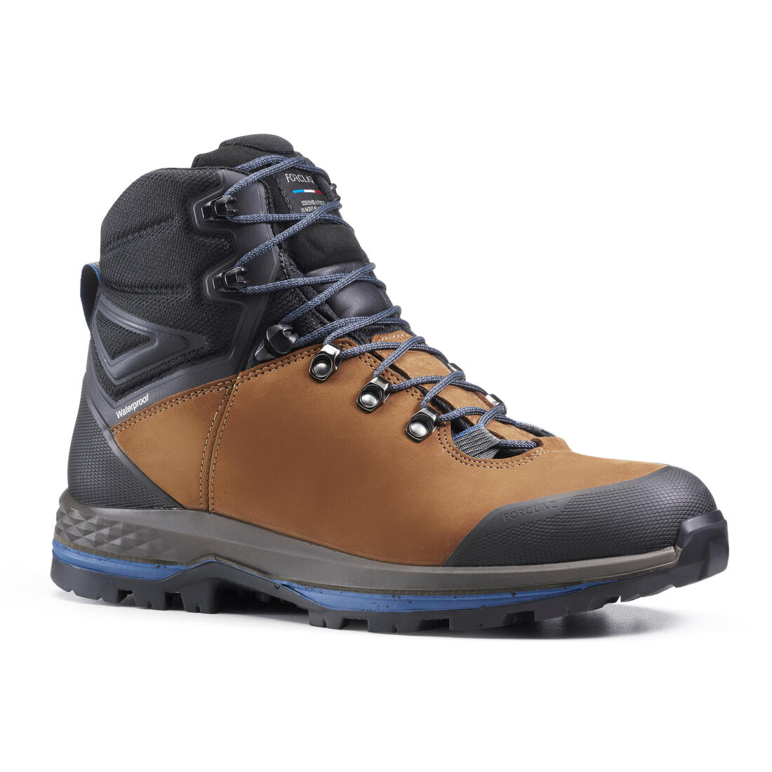 Botas piel, impermeables de trekking para hombre - contact®- MT100 PIEL