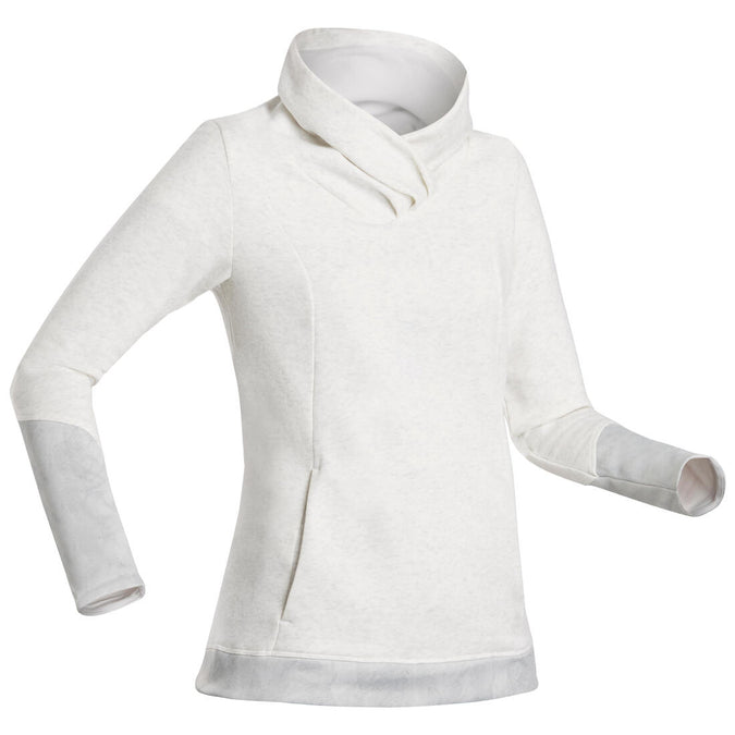 





Sudadera de senderismo blanca para mujer NH100, photo 1 of 9