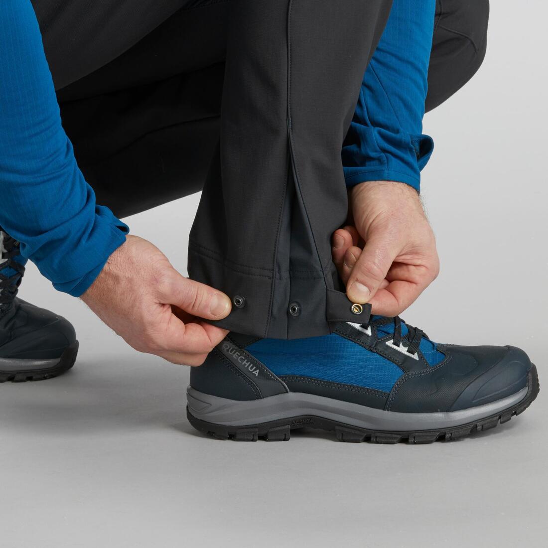Pantalón de senderismo cálido y perlante para hombre SH500