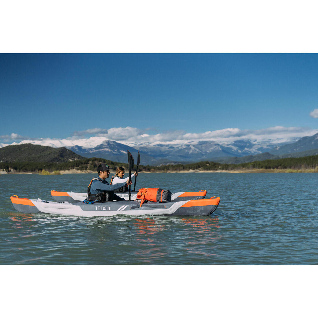 Kayak inflable de expedición de 1 plaza con Drop Stitch Strenfit X500