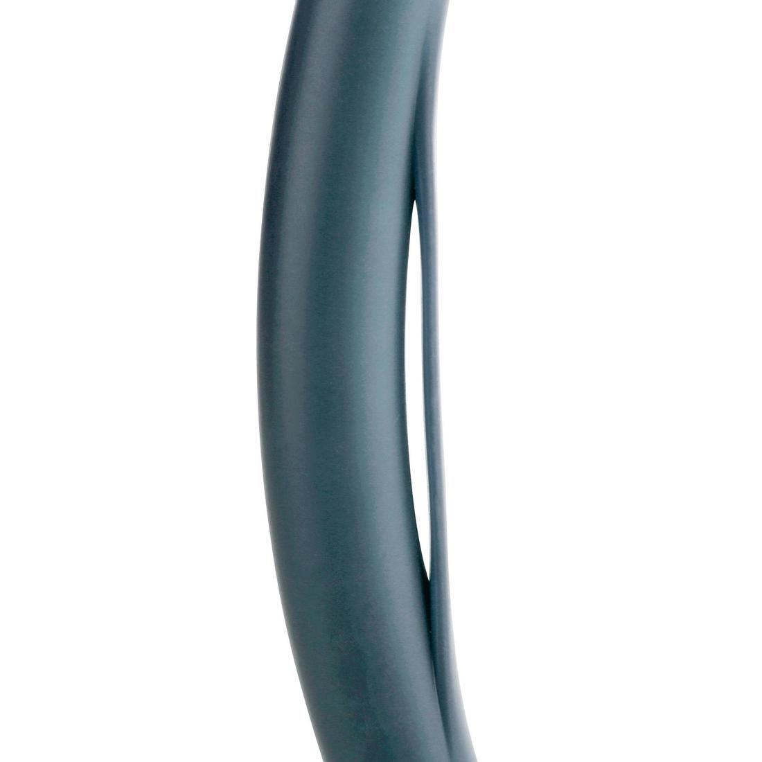 Kit Máscara Tubo Snorkel SNK 500 Adultos y Niños Gris