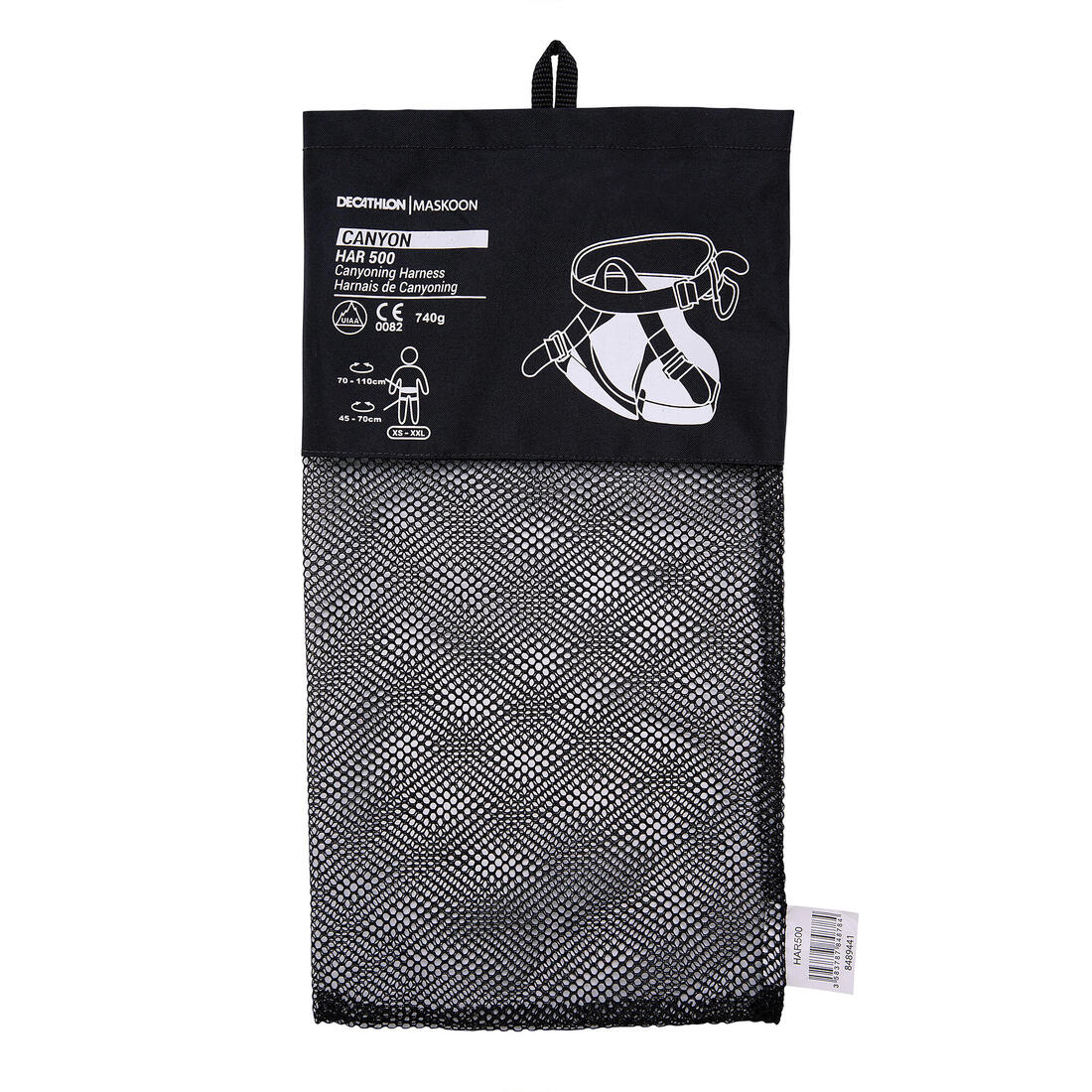 Arnés de barranquismo unisex talla única MK 500