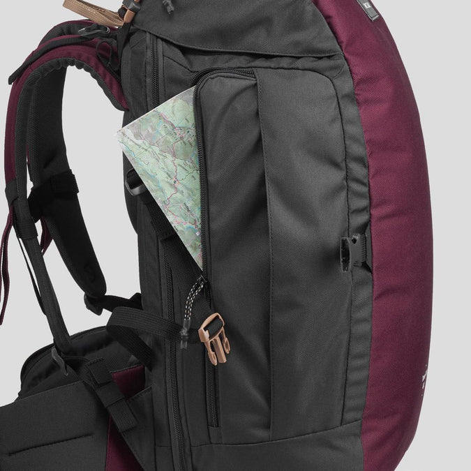 SZLX, mochila de viaje para mujer, gris marrón, convertible 26 l y 40 —  BigTravelMarkt