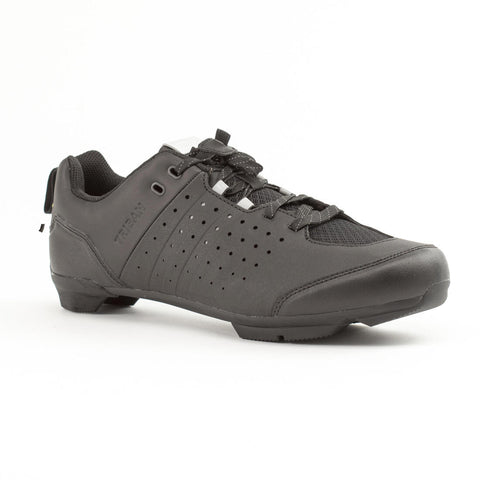 





Tenis Ciclismo Gravel Carretera SPD GRVL 500 Negro Cordones