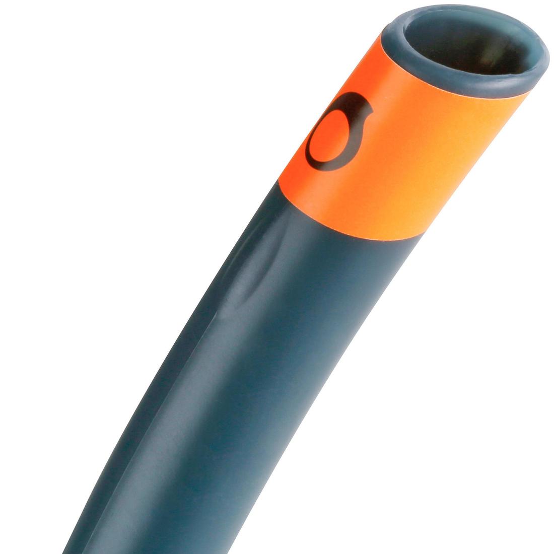 Kit Máscara Tubo Snorkel SNK 500 Adultos y Niños Gris